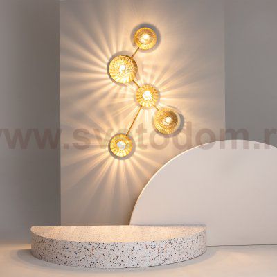 Потолочный светильник Maytoni MOD291CL-05BS1 Star sky