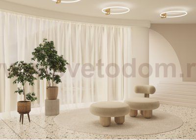 Потолочный светильник Maytoni MOD315CL-L25G3K Anillo