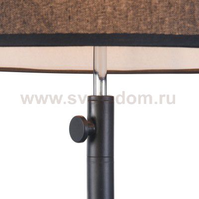 Торшер с черным абажуром Maytoni MOD323-FL-01-B Monic