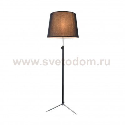 Торшер с черным абажуром Maytoni MOD323-FL-01-B Monic