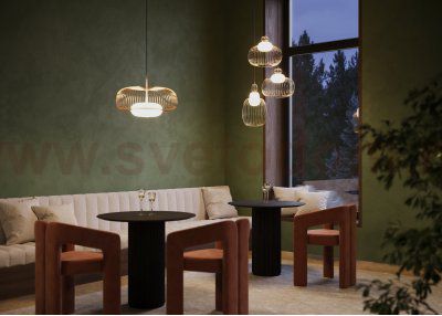 Подвесной светильник Maytoni MOD376PL-L30G3K Levitation