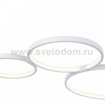 Люстра с кольцами Maytoni MOD448-CL-5-45-W Olympia