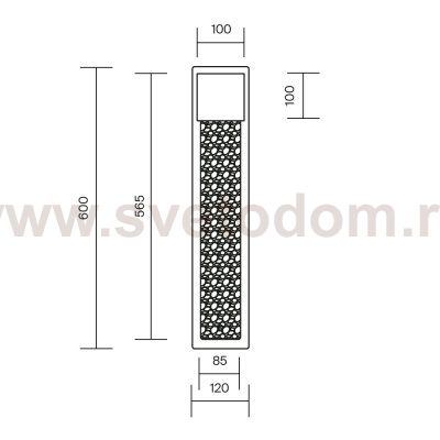 Настенный светильник (бра) Maytoni MOD474WL-L30B3K