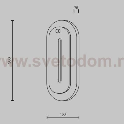 Настенный светильник (бра) Maytoni MOD523WL-L15BG3K1