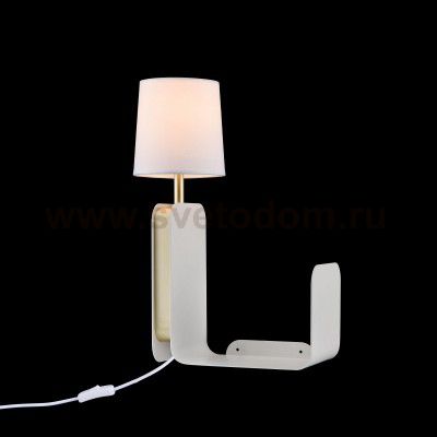 Светильник бра с полочкой Maytoni MOD618WL-01W Karl Modern