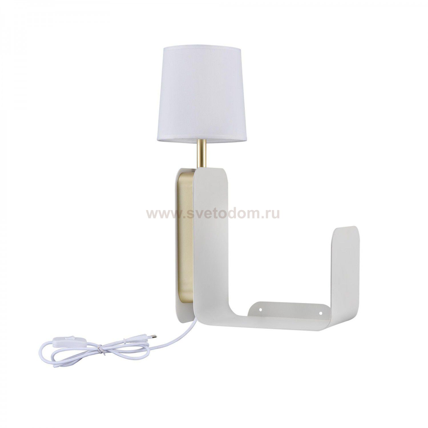 Светильник бра с полочкой Maytoni MOD618WL-01W Karl Modern