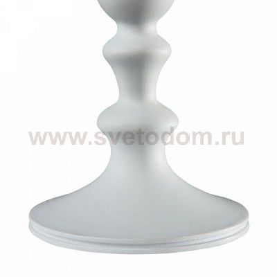 Настольная лампа с полосатым абажуром Maytoni MOD963-TL-01-W