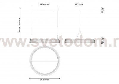 Lucia Tucci MODENA 1922.1 LED Светильник
