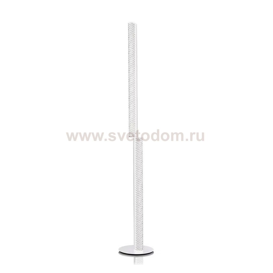 Торшер Modula Twisted light grey/plisse