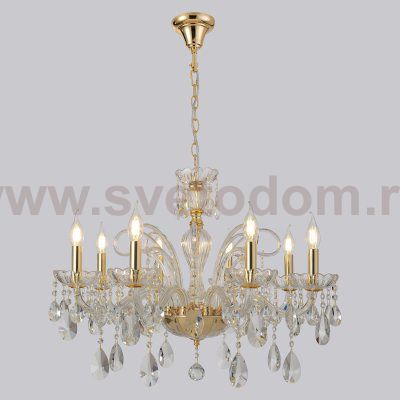 Люстра Crystallux MONICA SP8 GOLD MONICA