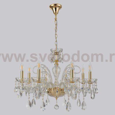 Люстра Crystallux MONICA SP8 GOLD MONICA