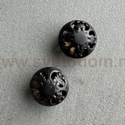 Ручка-кнопка MOS001 black