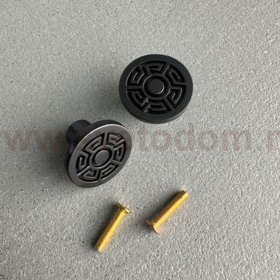Ручка-кнопка MOS002 black