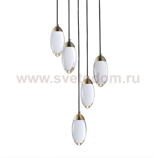 Подвесной светильник MT8848-5H brass