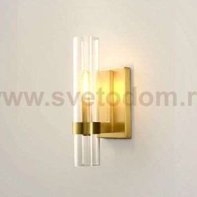Настенный светильник MT8869-1W brass