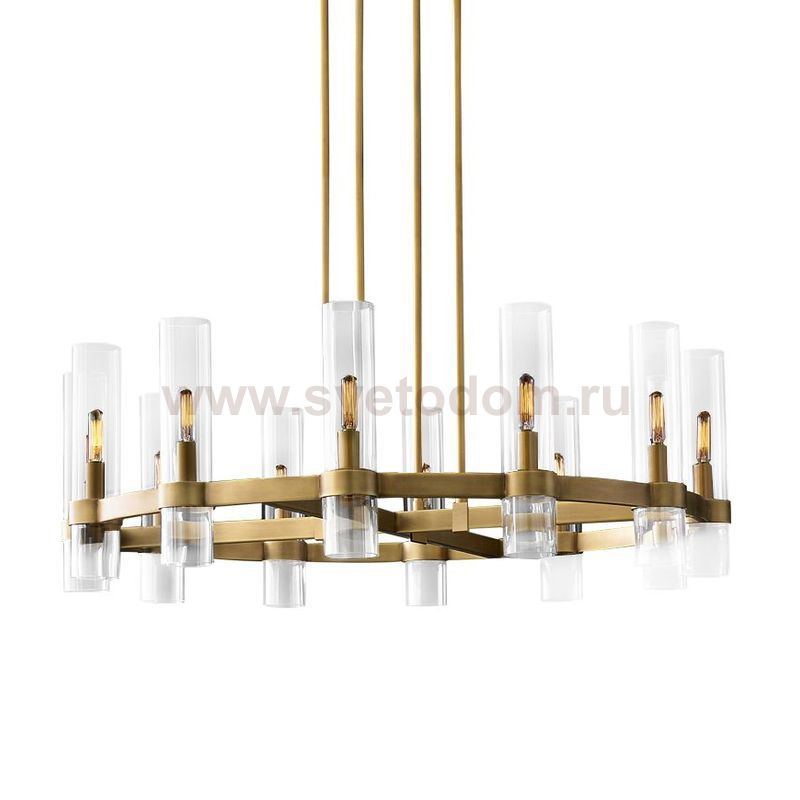 Люстра MT8888-8H antique brass