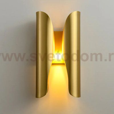 Настенный светильник MT8901-2W  brass