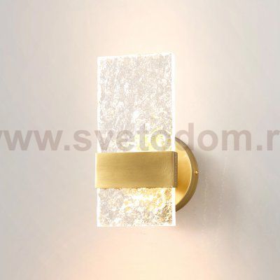 Настенный светильник MT8981-1W brass