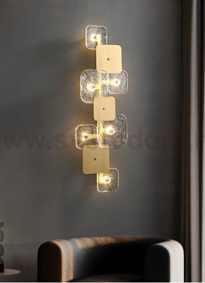 Настенный светильник MT9050-3W brass