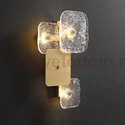 Настенный светильник MT9050-3W brass