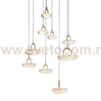 Подвесной светильник MT9125-9H french gold