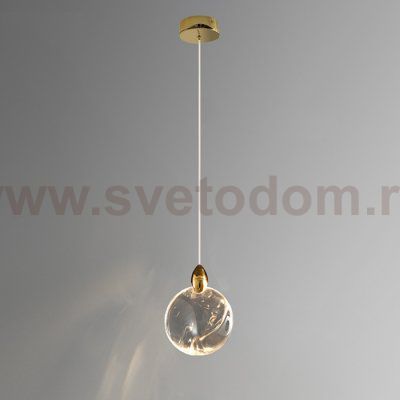 Подвесной светильник MT9176-1HB titanium gold