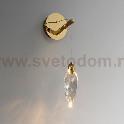 Настенный светильник MT9176-1W titanium gold