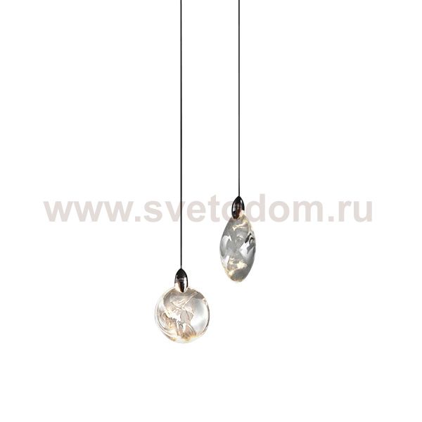 Подвесной светильник MT9176-2H pearl black