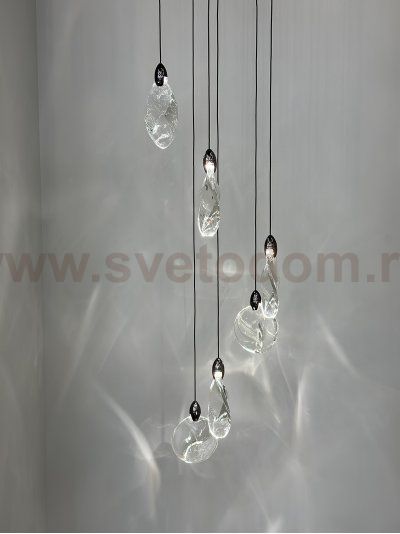 Подвесной светильник MT9176-6H pearl black