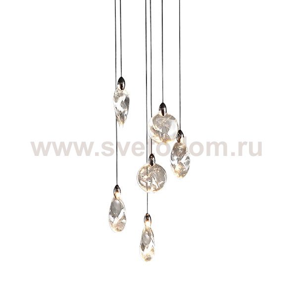 Подвесной светильник MT9176-6H pearl black