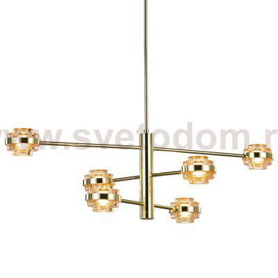 Люстра MX22030002-6A gold/champagne