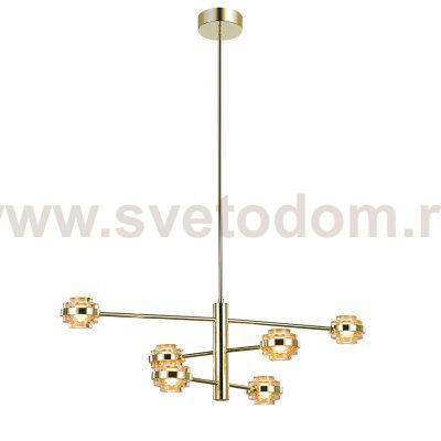 Люстра MX22030002-6A gold/champagne