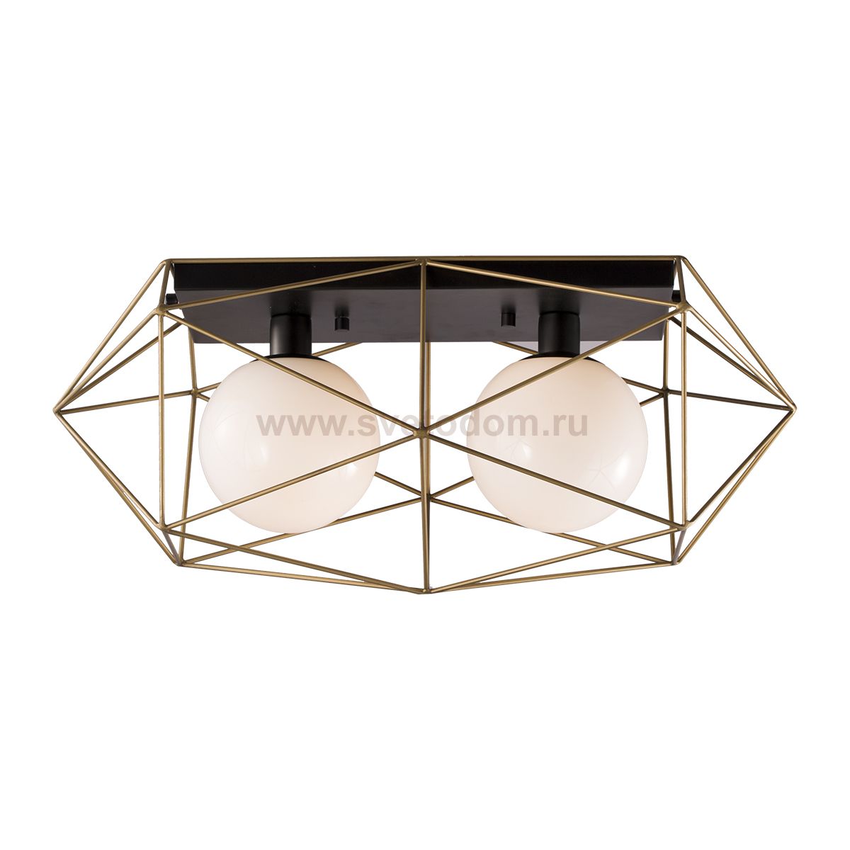 Потолочный светильник Delight MX8525-2A gold/black