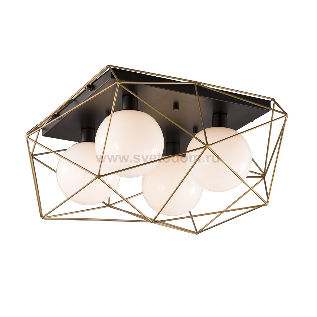 Потолочный светильник Delight MX8525-4A gold/black