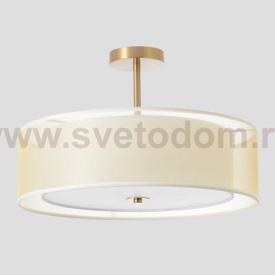 Светильник потолочный Crystal Lux MYSTERY PL5 BRASS