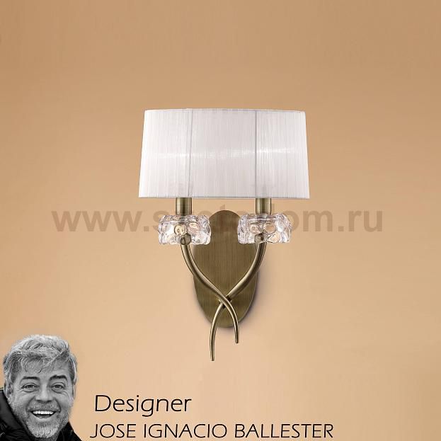 Светильник настенный бра   Mantra 4734 LOEWE