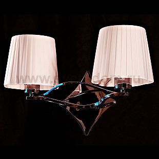 Светильник настенный бра Brizzi Matilde BB 03203/2 Chrome Pink