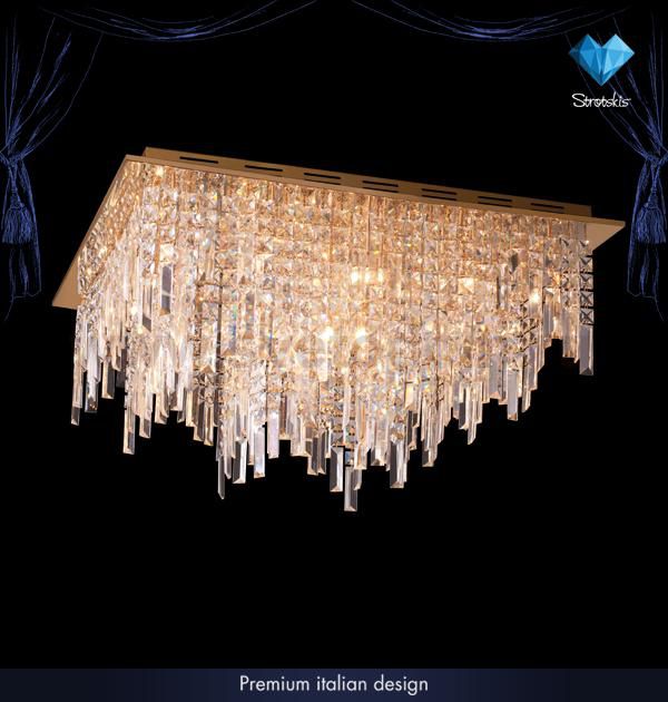 Люстра потолочная Eurosvet 310/24 золото