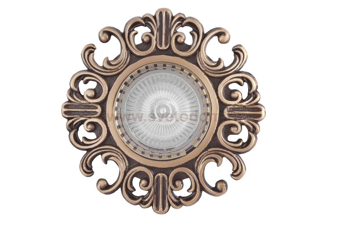 Светильник встраиваемый Donolux N1554-OldBrass