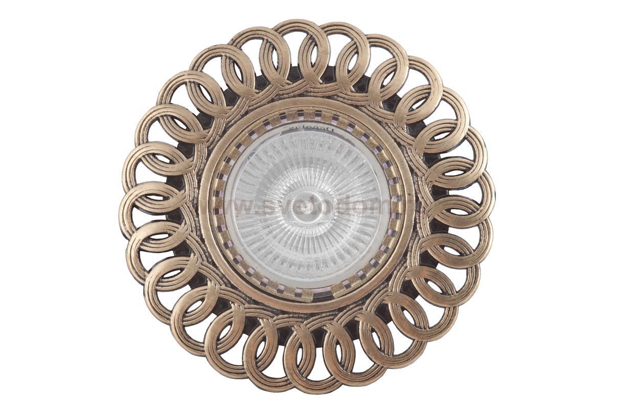 Светильник встраиваемый Donolux N1555-OldGold