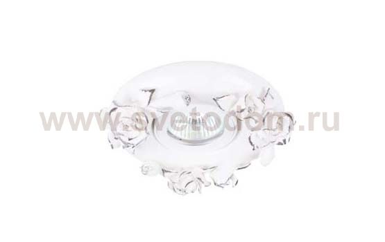 Светильник встраиваемый Donolux N1629-White+silver