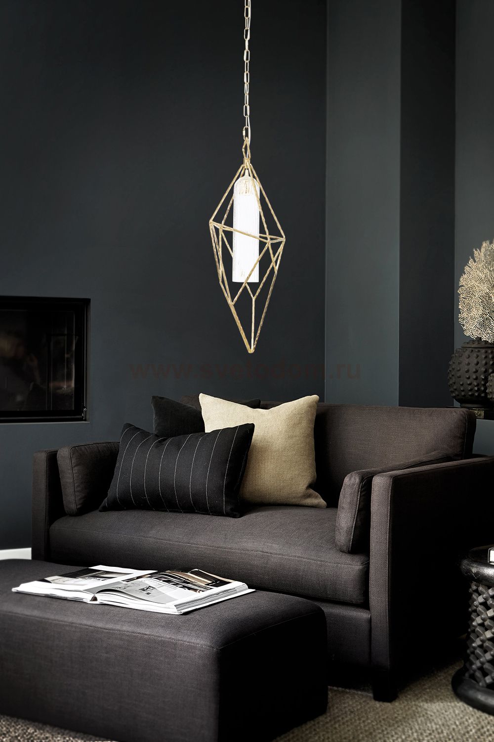 Люстра подвесная Lucia Tucci NAOMI 4750.1 gold