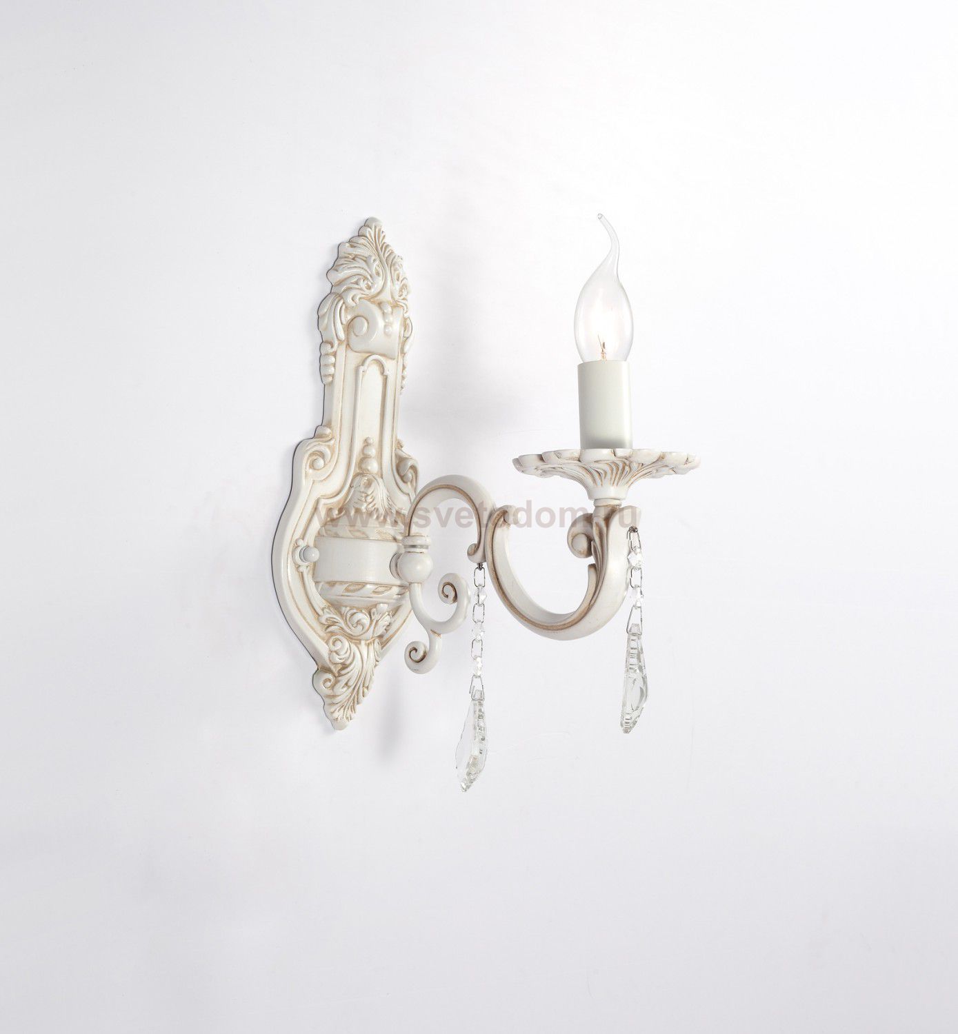 Светильник настенный бра Lucia Tucci Napoli w148.1 white antique