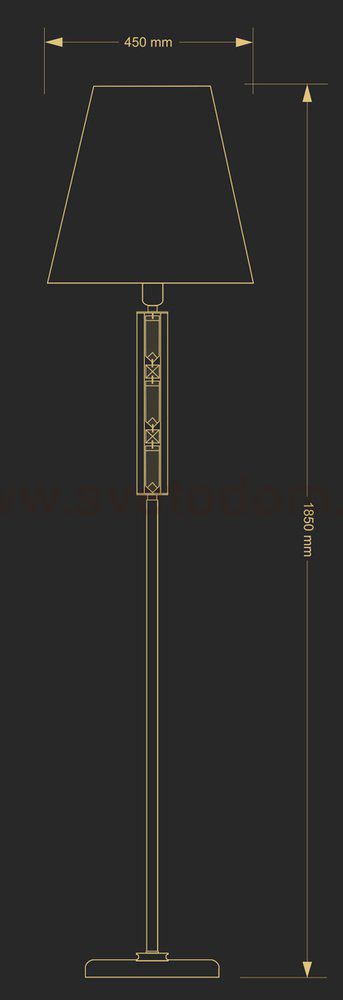 Торшер Kutek NATALIA NAT-LS-1(N/A)