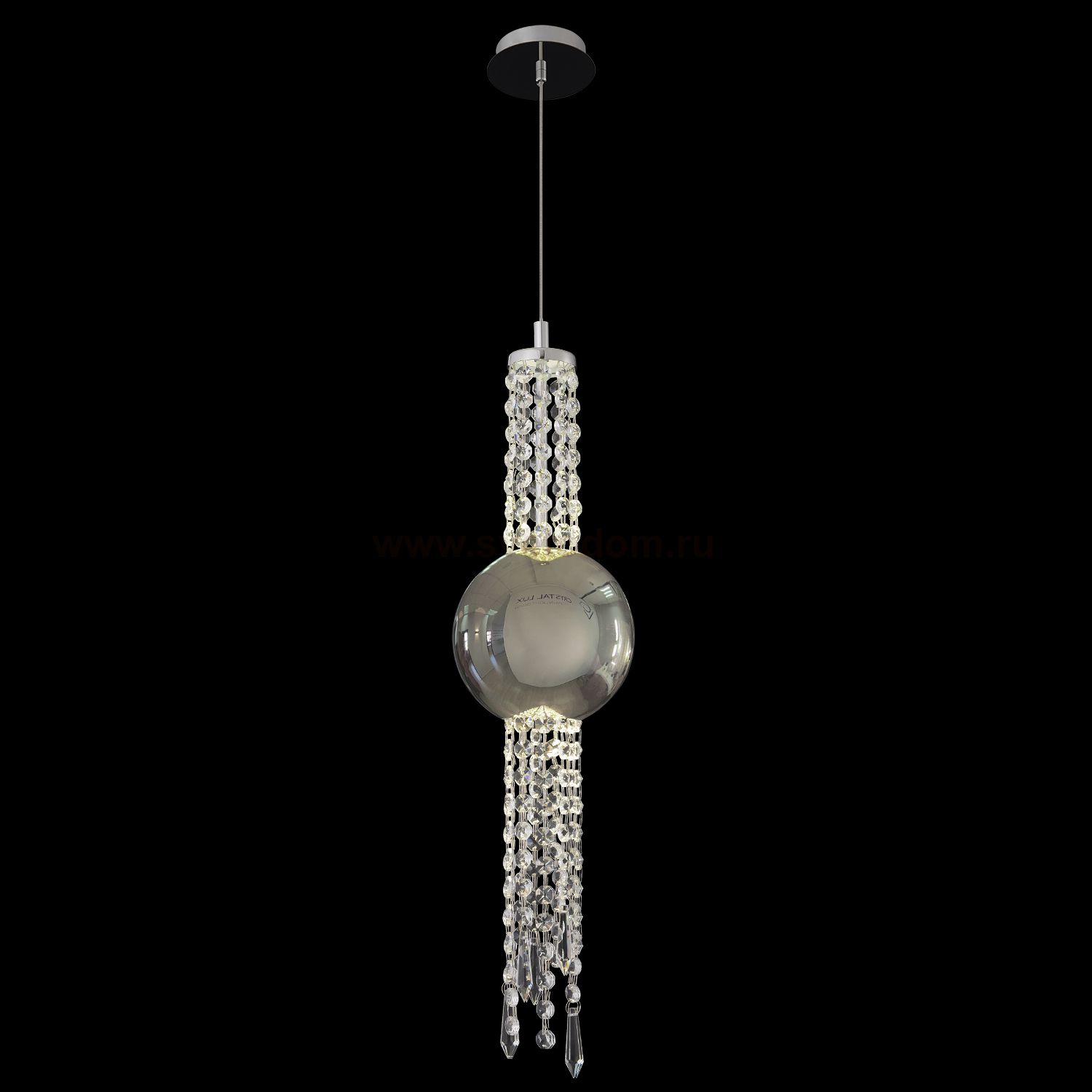 Светильник подвесной Crystallux NAVAJO SP3W LED CHROME NAVAJO