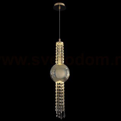 Светильник подвесной Crystallux NAVAJO SP3W LED GOLD NAVAJO