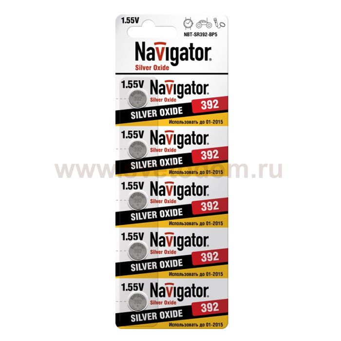 Элемент питания Navigator 94 775 NBT-SR392-BP5