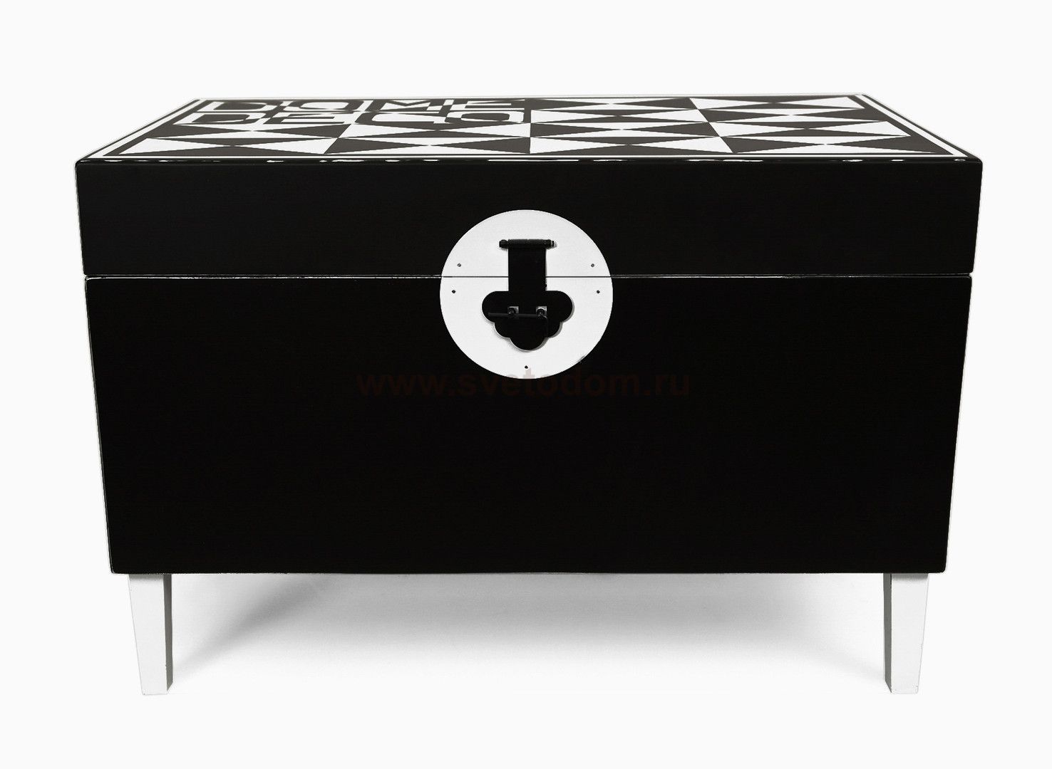 Сундук Gabal MAK interior NC-122-P Черный, белый