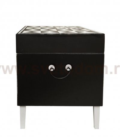 Сундук Gabal MAK interior NC-122-P Черный, белый