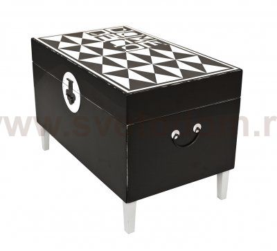 Сундук Gabal MAK interior NC-122-P Черный, белый